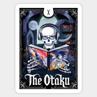 Funny Tarot Card: The Otaku Sticker